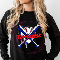 Tornados Homeplate Baseball Shirts