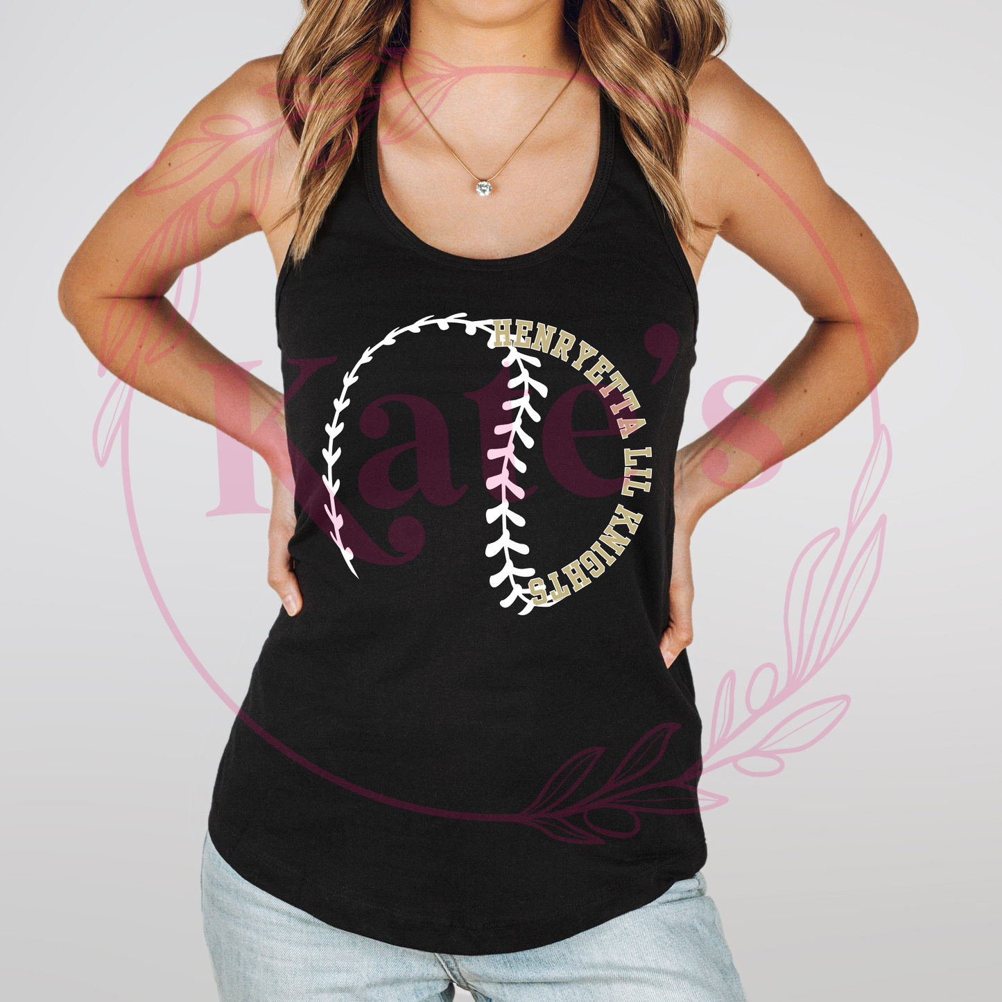 Henryetta Lil Knights Laces Tank Top