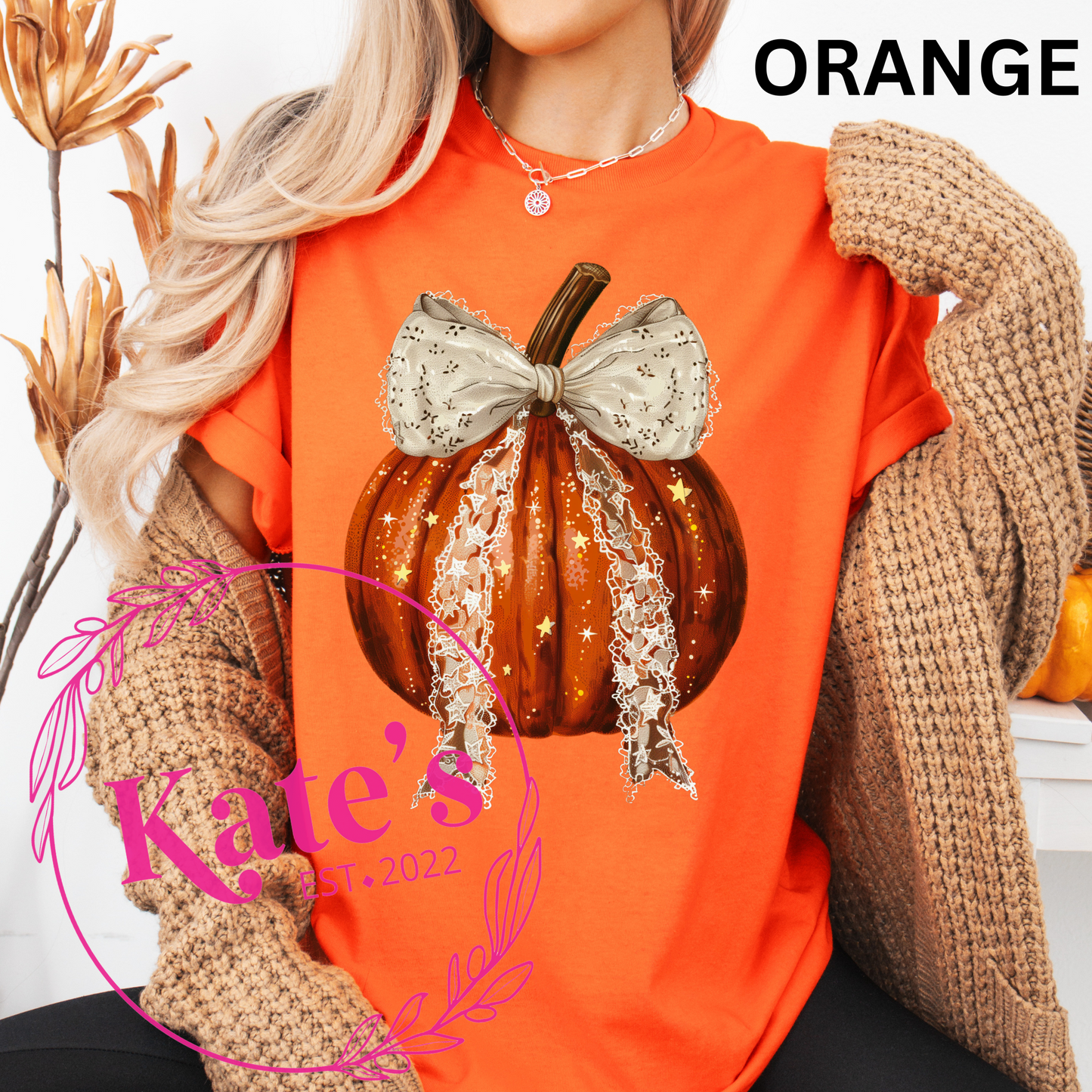 Glitter Pumpkin Shirt