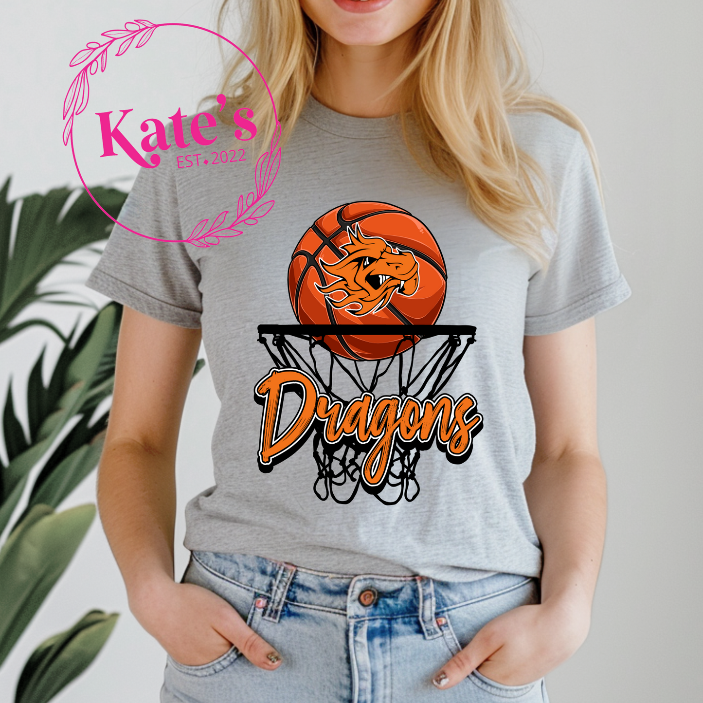 Dewar Dragons Basketball Net Shirt