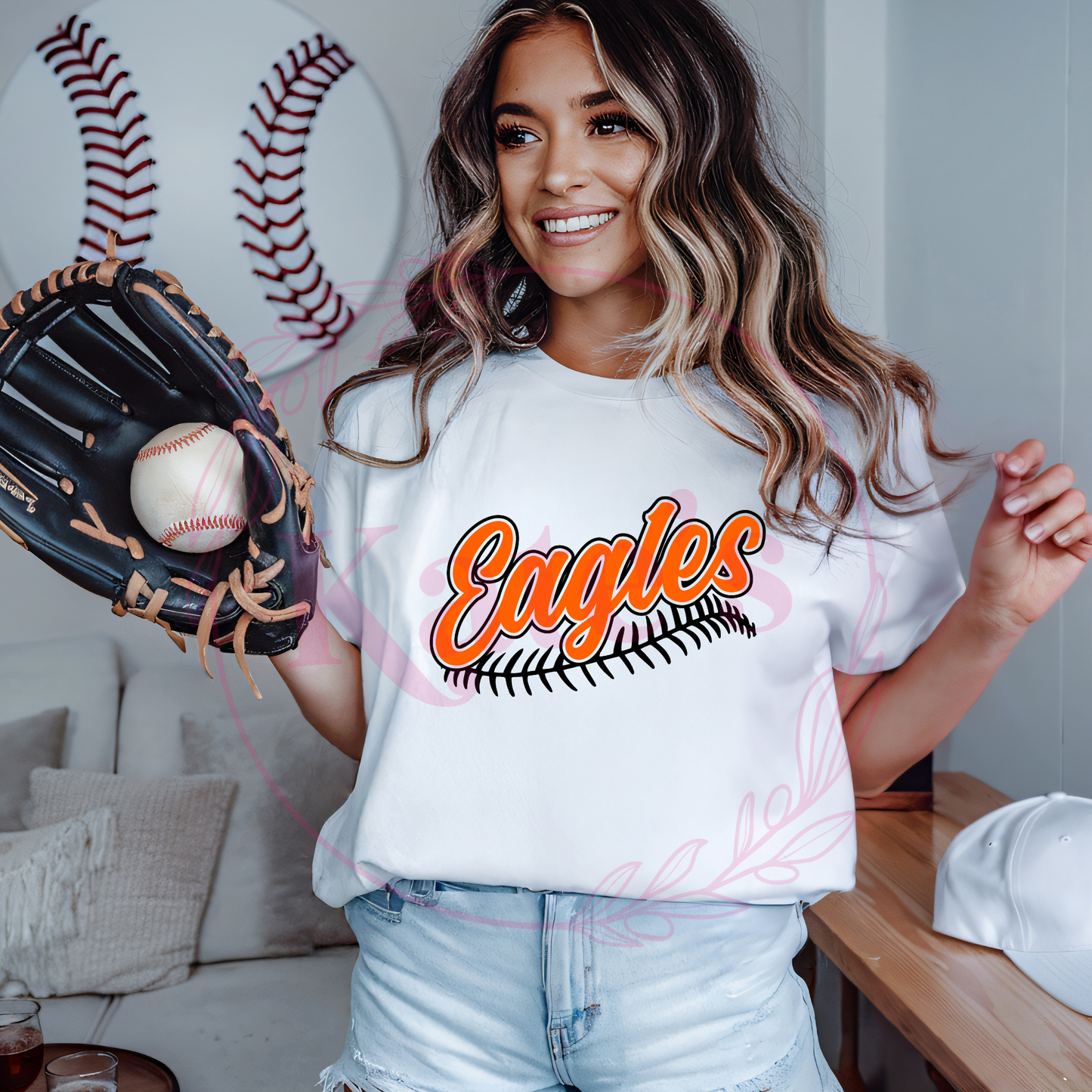 Eagles Laces Shirt