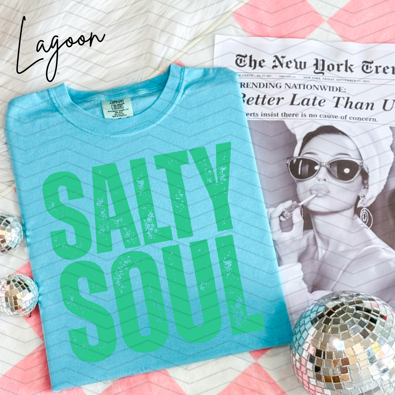 Salty Soul Comfort Colors Tee