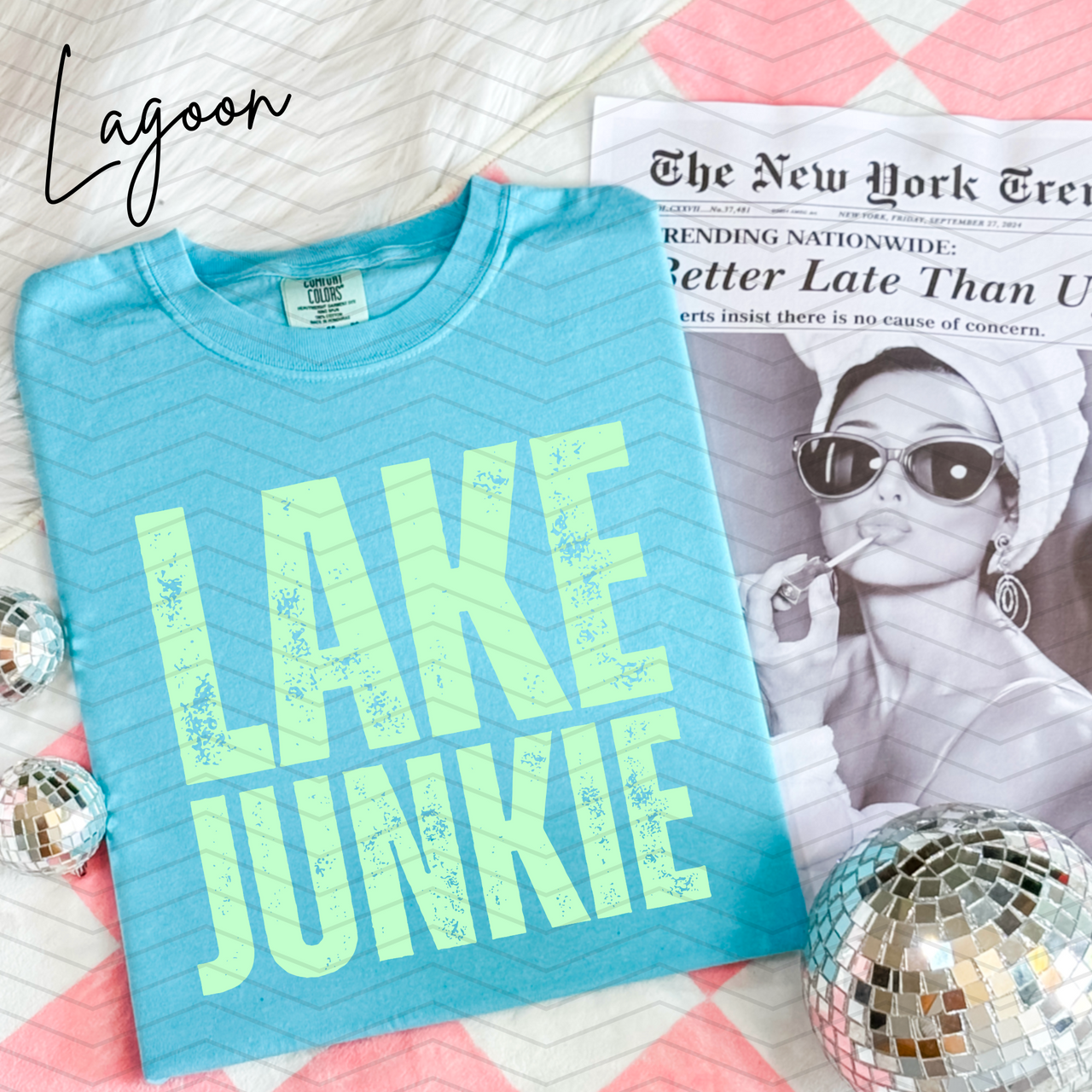 Lake Junkie Comfort Colors Tee