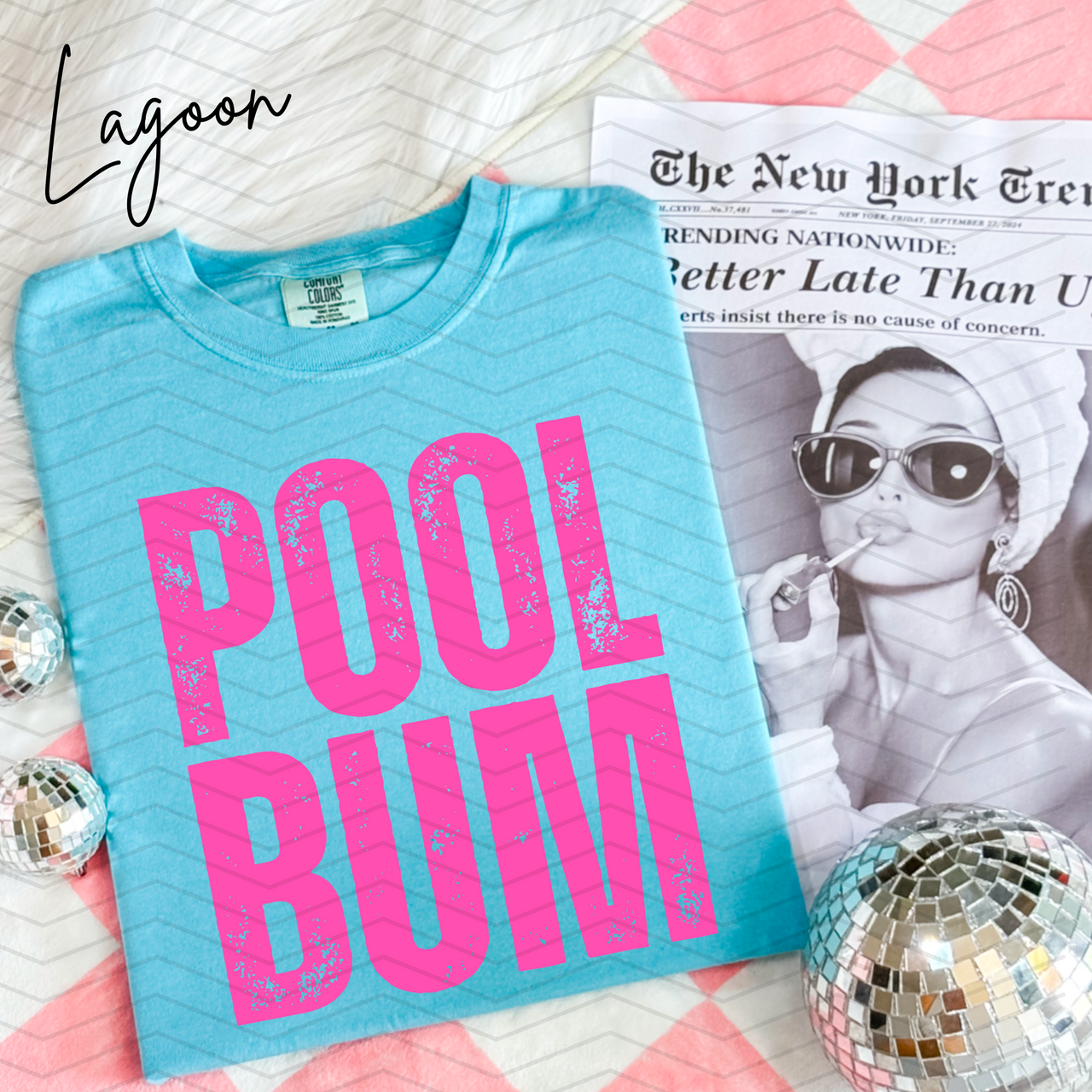 Pool Bum Comfort Colors Tee