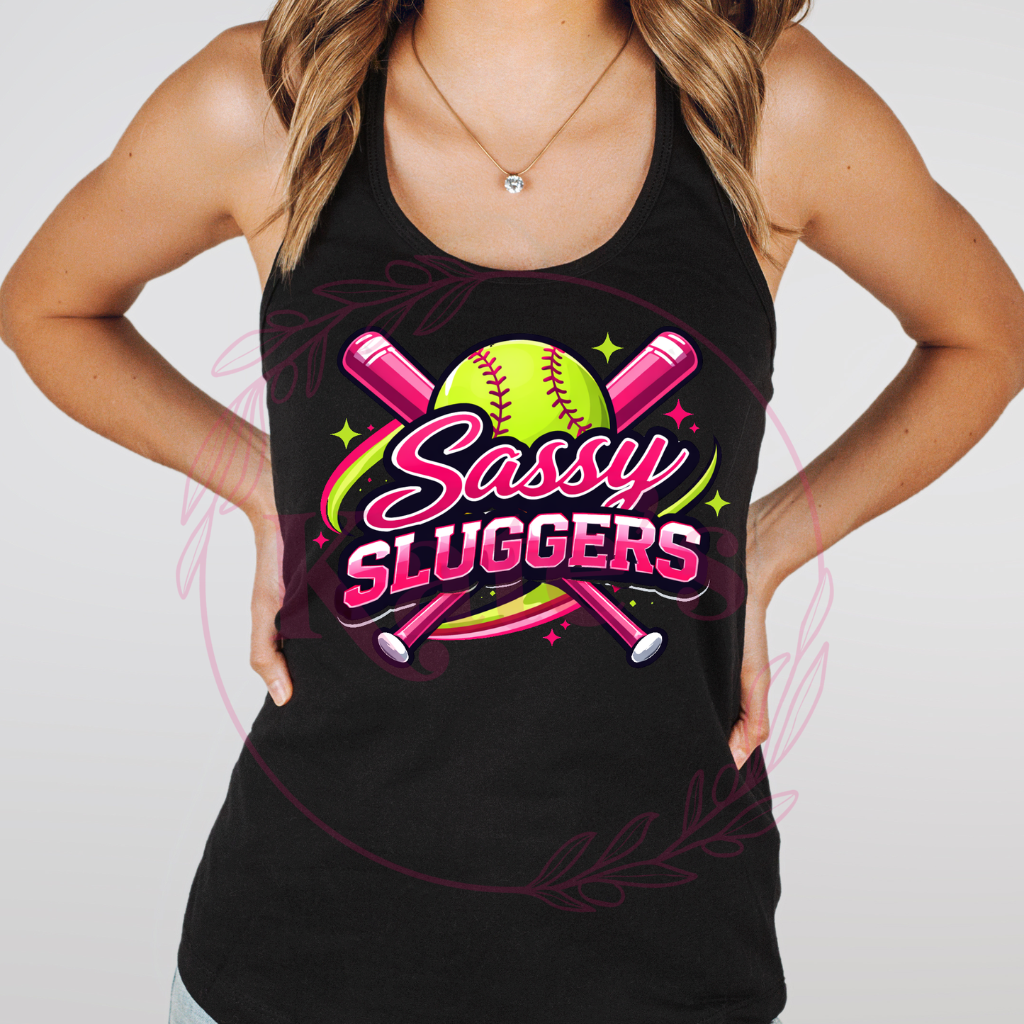 Sassy Sluggers Tank Top