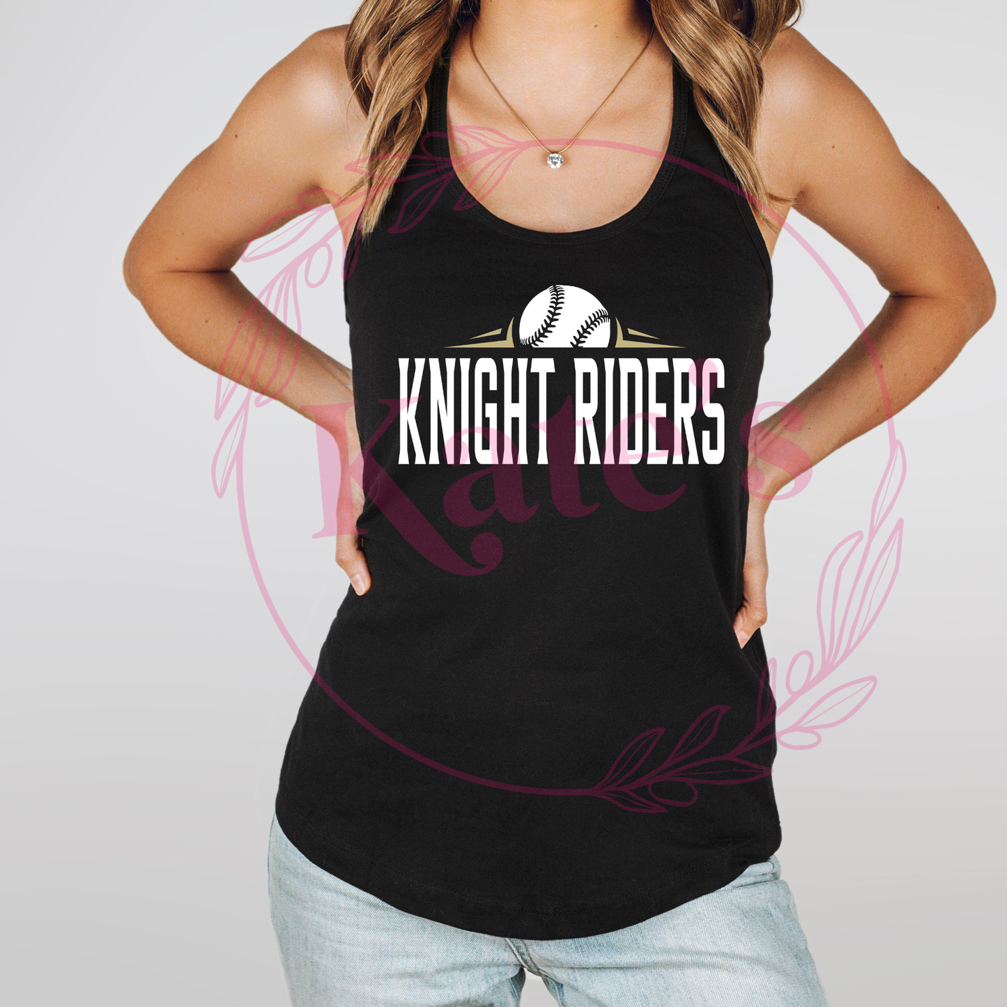 Knight Riders Mascot Tank Top