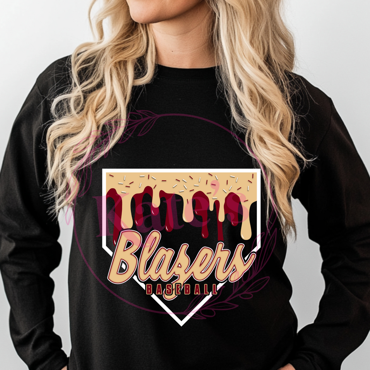 Blazers Baseball Drip Shirts