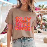 Orange Silly Little Goose T-Shirt