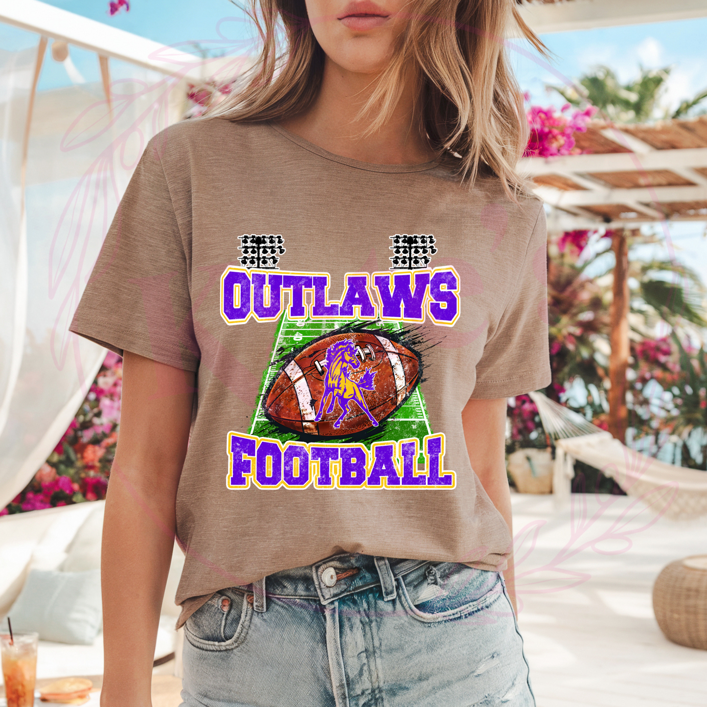 Outlaws Football T-Shirt