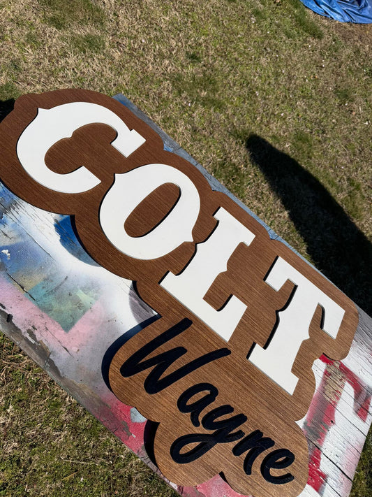 Custom Wood Signs