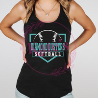 Diamond Dusters Softball Tank Top