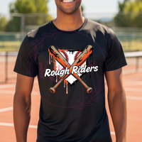 Rough Riders Baseball Homeplate Dri Fit T-Shirt