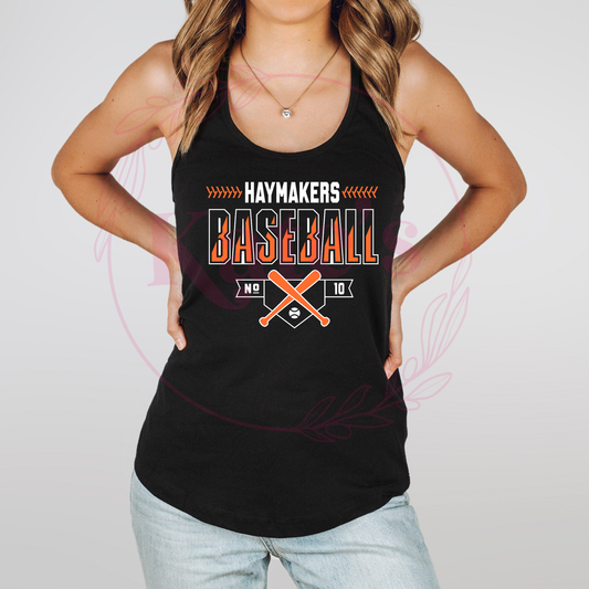 Haymakers Homeplate Baseball Tank Top