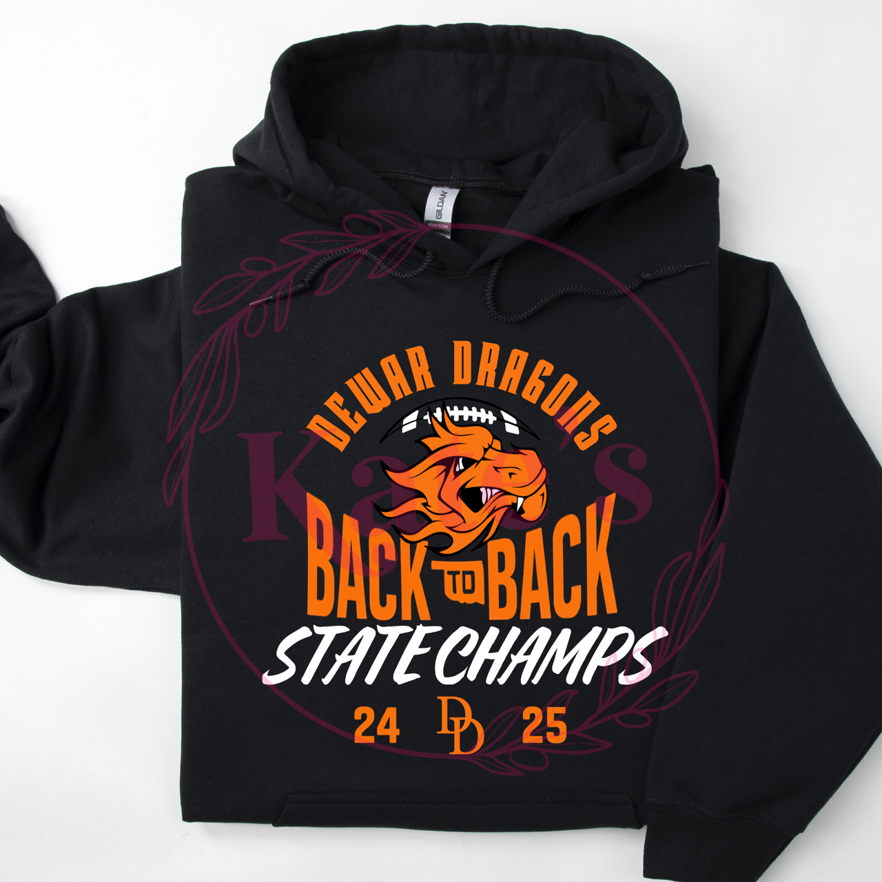 Dewar Dragons B2B State Champs 2025 Hoodies