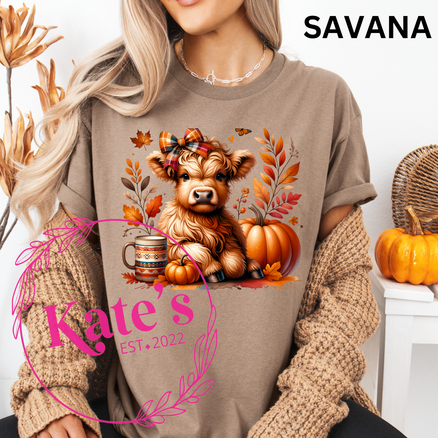 Fall Highland Cow Shirt