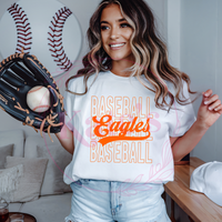 Eagles Baseball Stacked Shirt