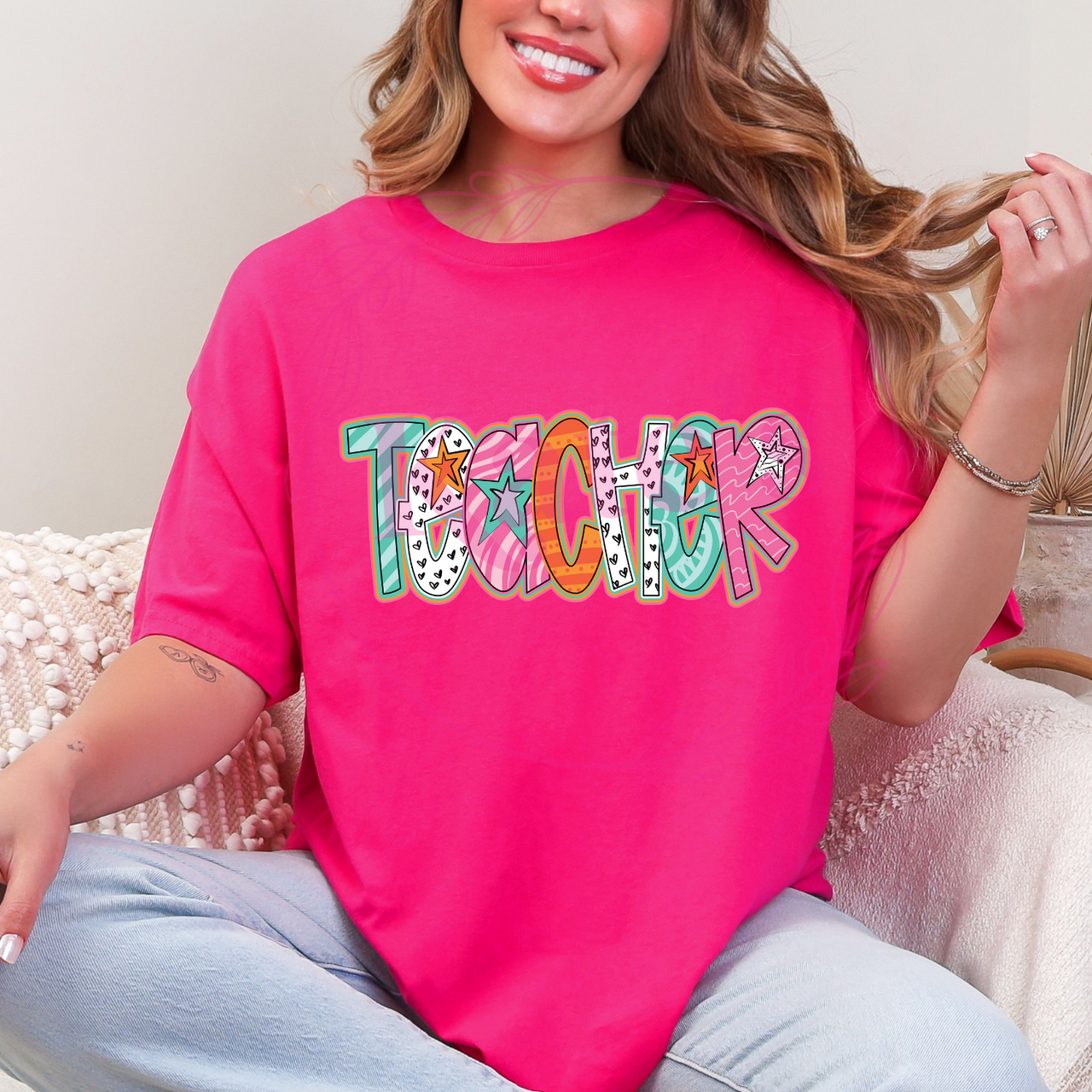 Retro Teacher T-Shirt