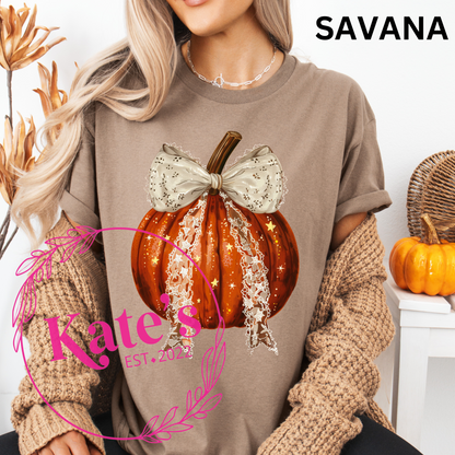 Glitter Pumpkin Shirt