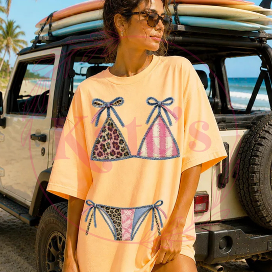 Patterns Bikini Comfort Colors T-Shirt