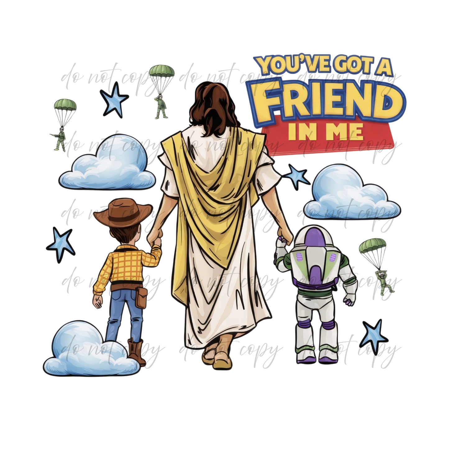 You've Got A Friend - 9 Color Direct-To-Film Transfer