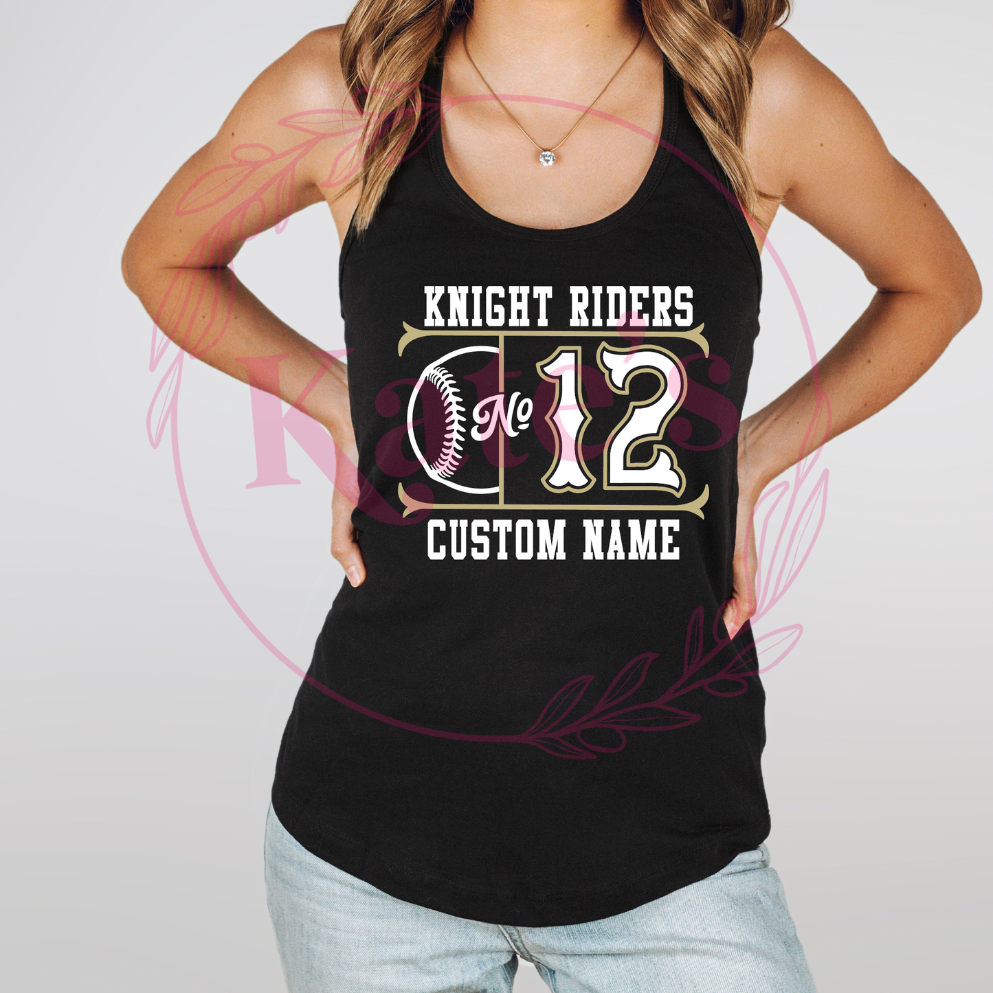 Knight Riders Vintage Tank Top