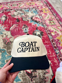 Boat Captain Two-Toned Hat