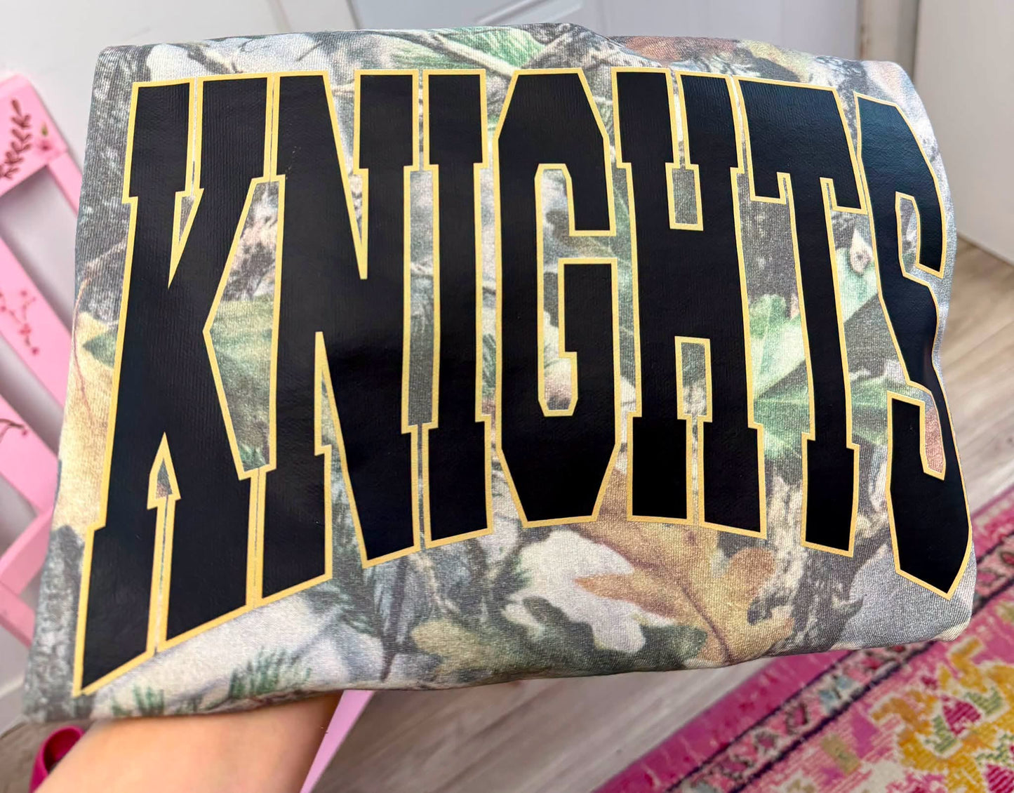 Camo School Colors Mascot