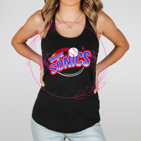 Super Sonics Baseball Tank Top