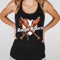 Rough Riders Baseball Homeplate Tank Top