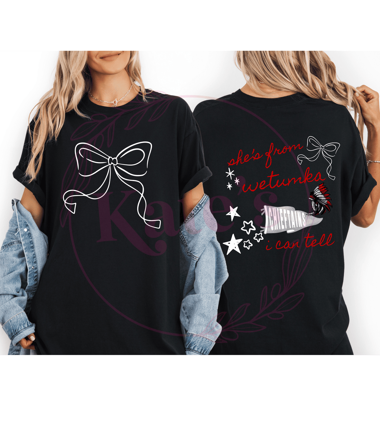 She's From Custom Town Spirit Adult T-Shirts