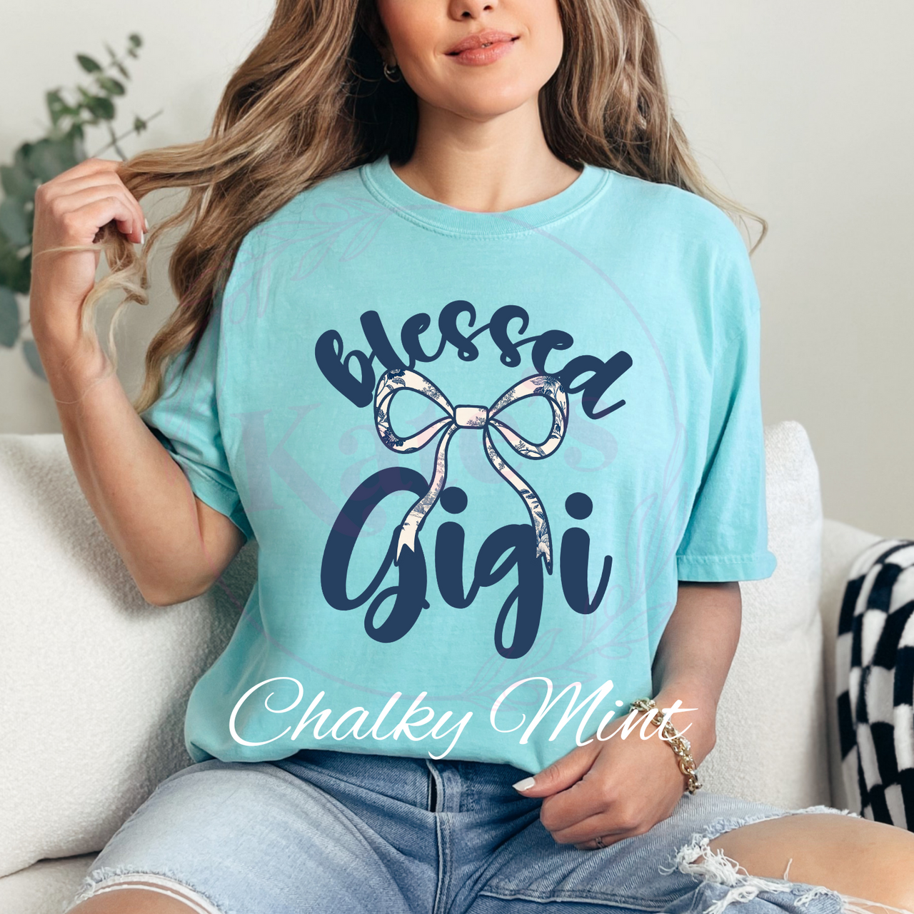 Blessed Gigi Comfort Colors T-Shirt