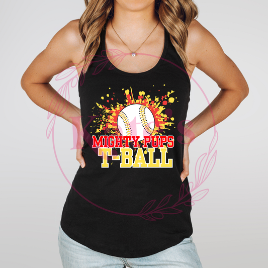Mighty Pups Splatter Tank Top