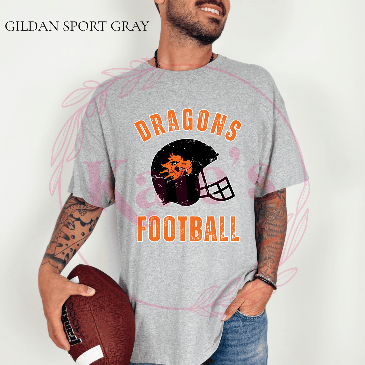 Mascot Football Helmet Shirt