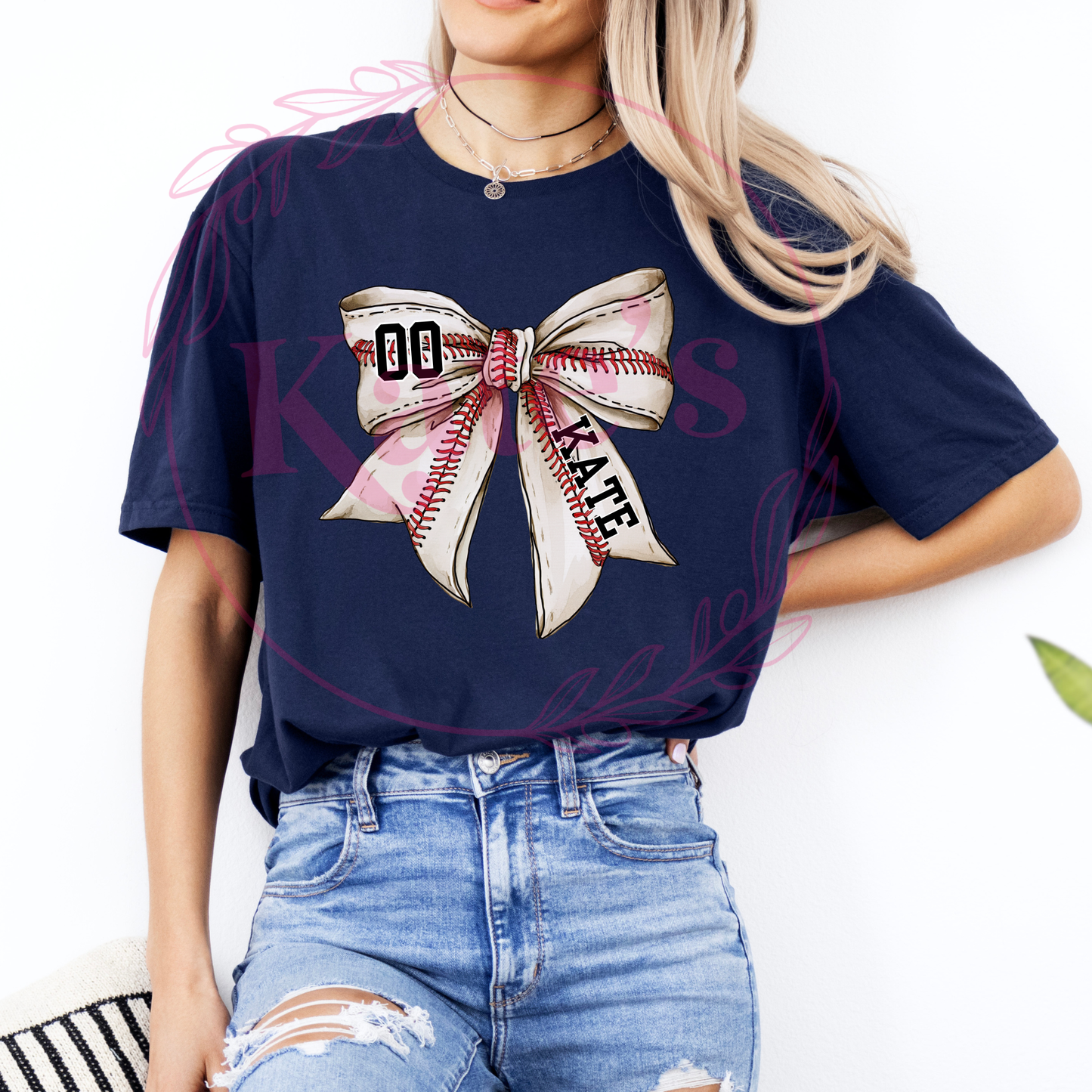 Custom Sports Bow Shirt