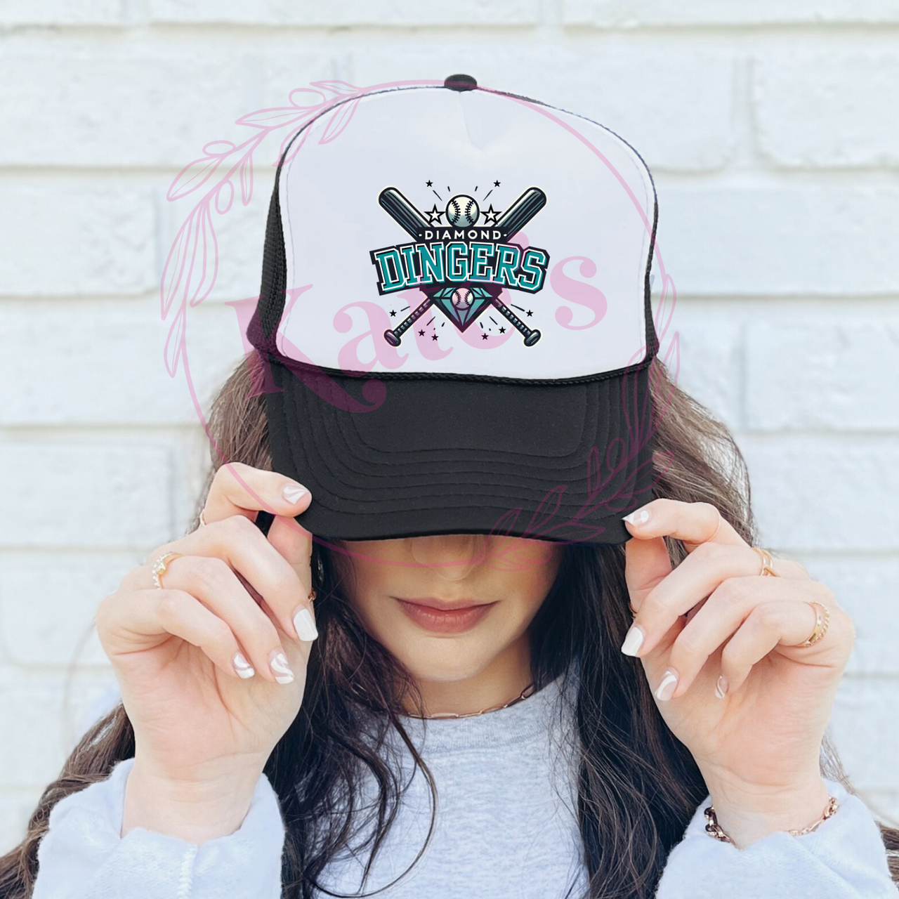 Diamond Dingers Baseball Hats