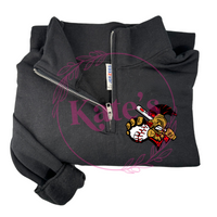 Spartans Baseball 1/4 Zip Sweatshirt