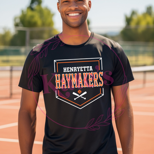 Haymakers Homeplate Dri Fit T-Shirt