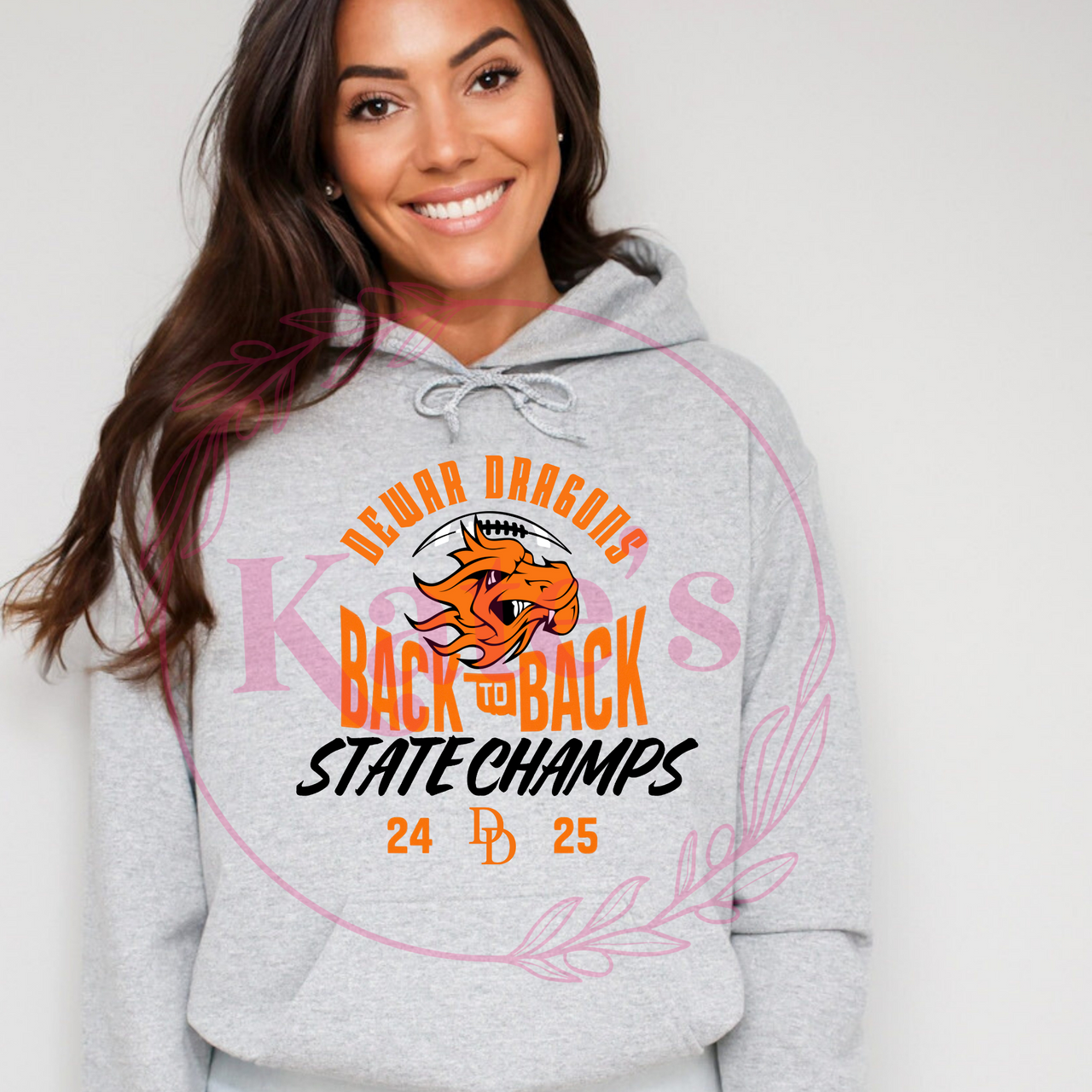 Dewar Dragons B2B State Champs 2025 Hoodies