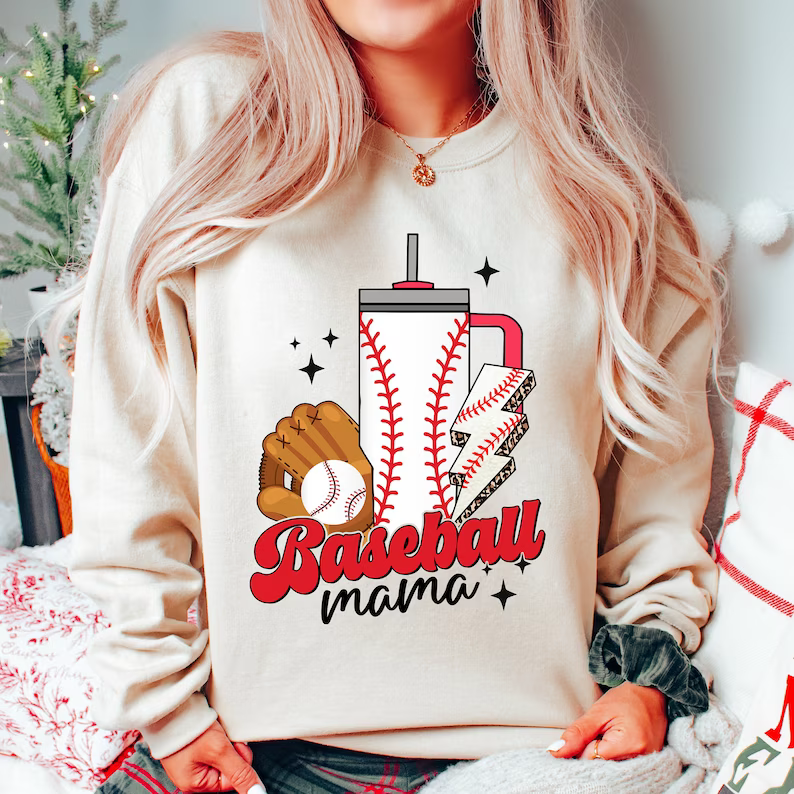 Baseball Mama w/ Tumbler Shirt