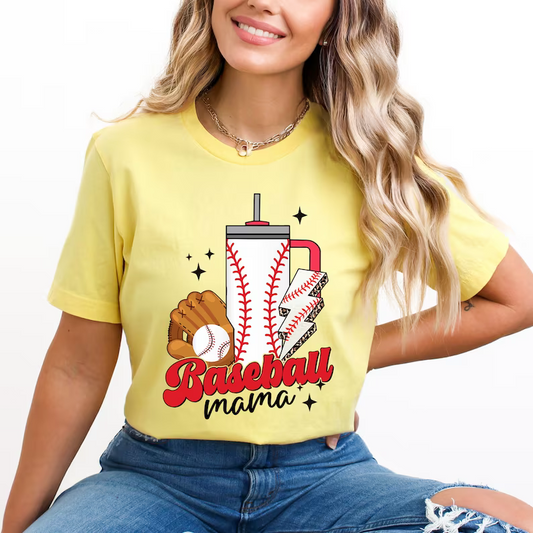 Baseball Mama w/ Tumbler Shirt