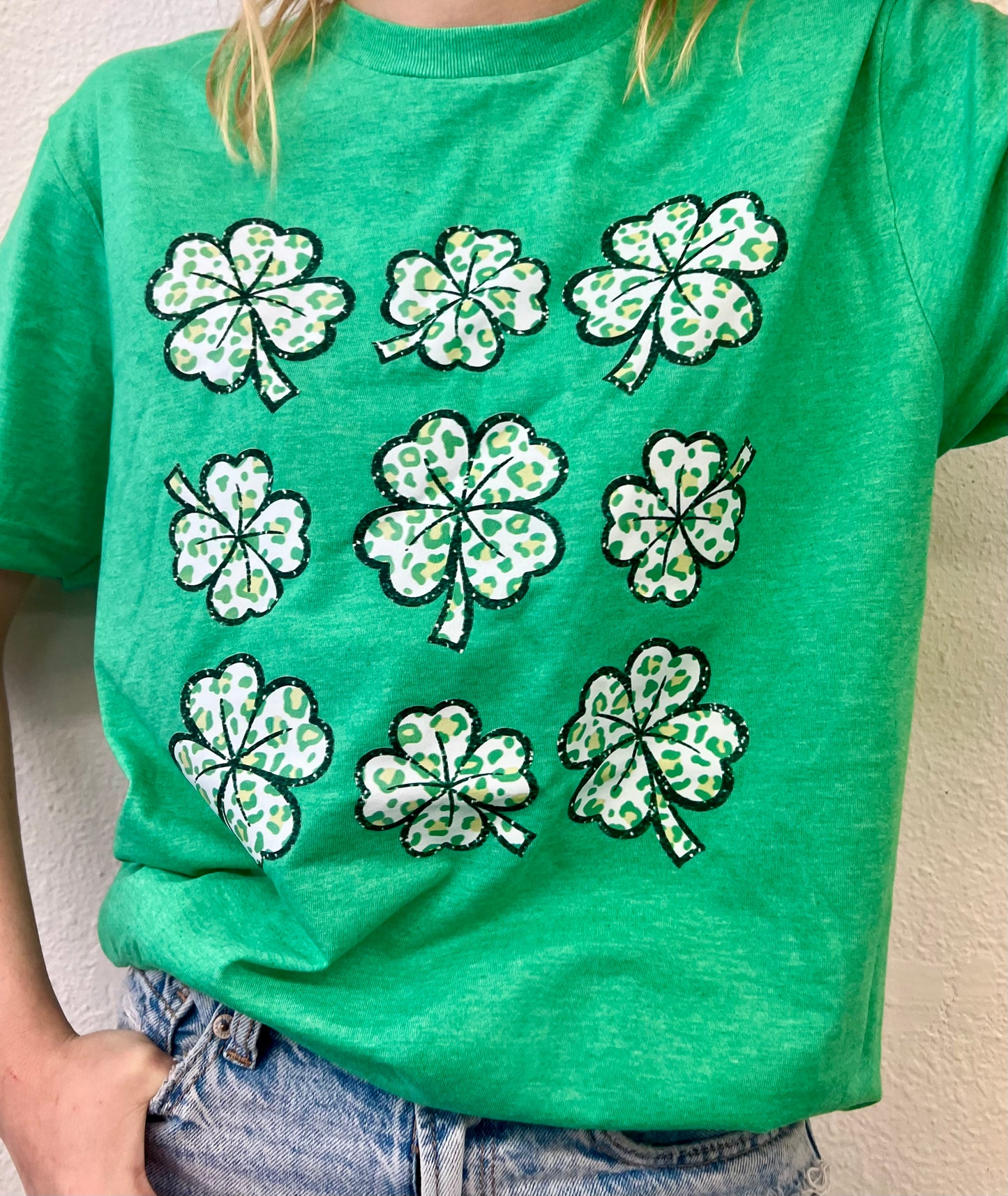 Cheetah Shamrocks T-Shirt