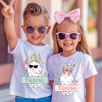 Personalized Name Bunny Shirt