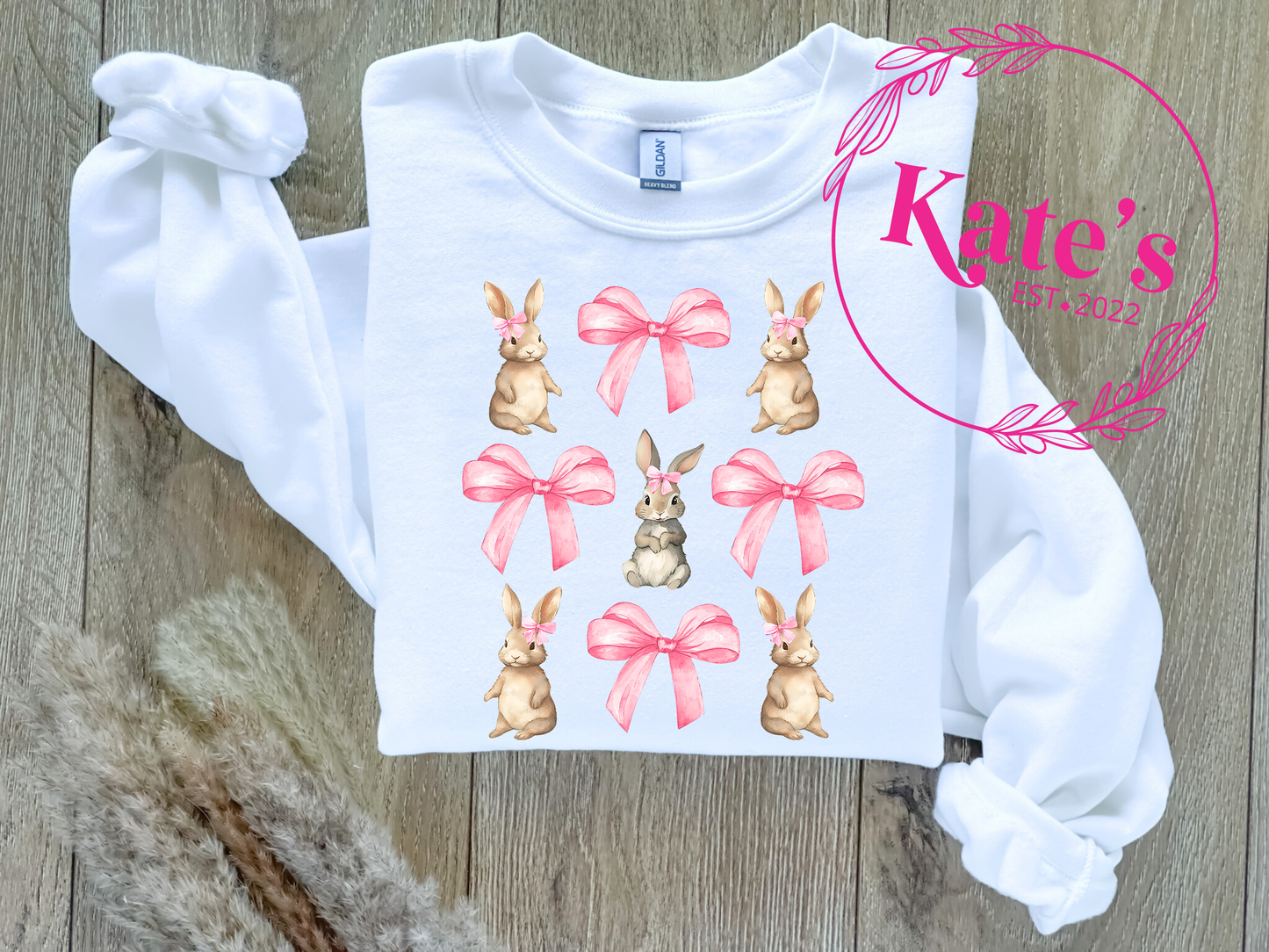 Coquette Bows and Bunnies Shirt