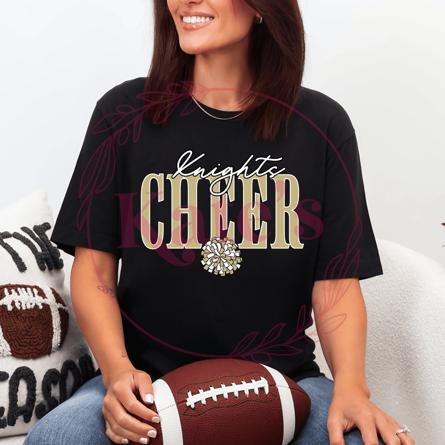 Custom Cheer w/ Pom Shirt