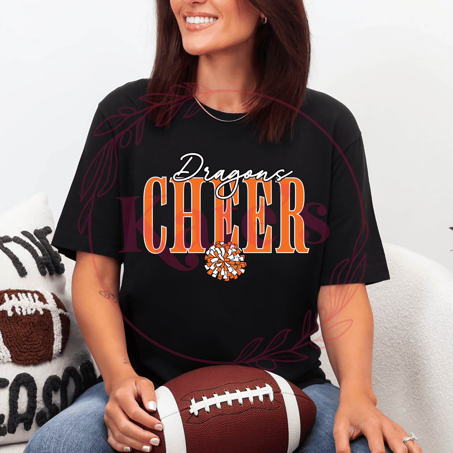 Custom Cheer w/ Pom Shirt