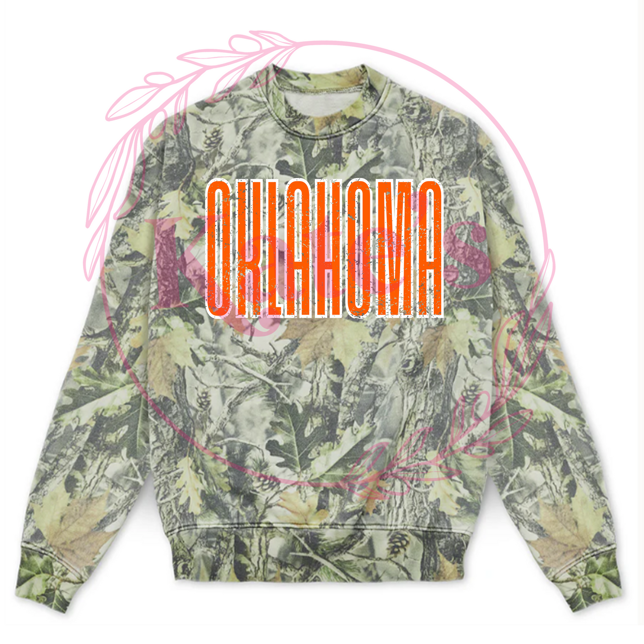 Custom Camo Sweatshirt *Pre-Order*