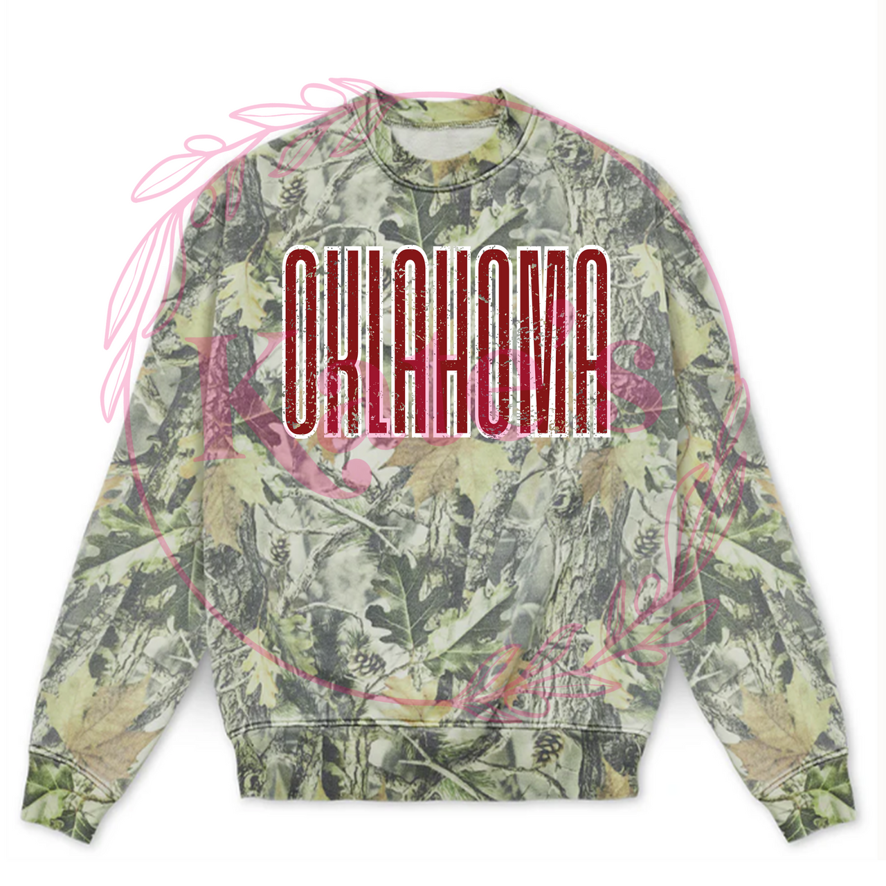 Custom Camo Sweatshirt *Pre-Order*