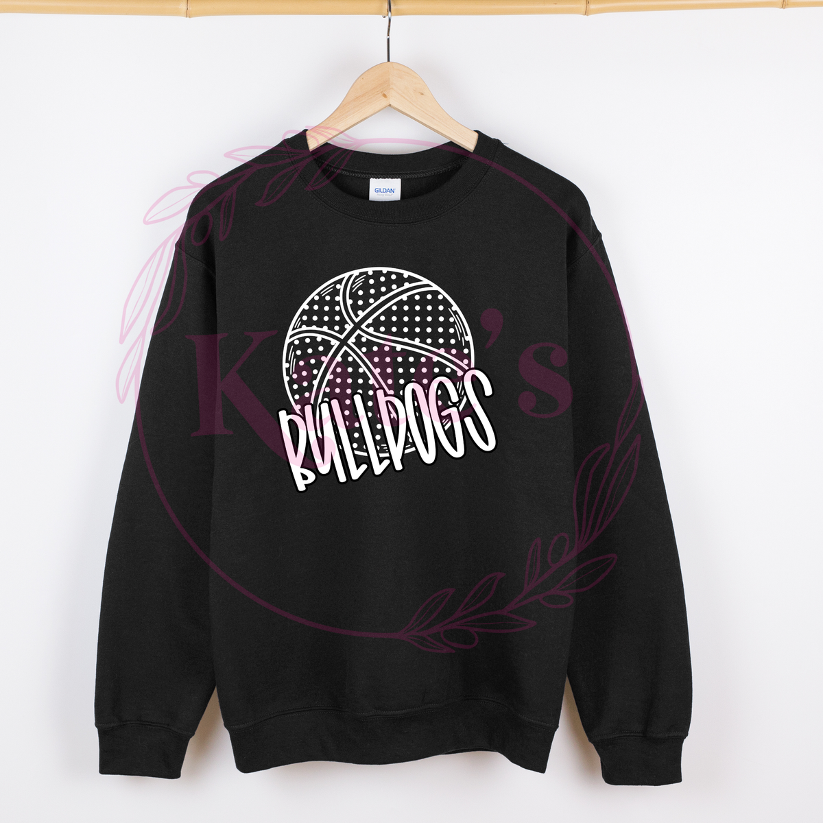 Polka Dot Mascot Basketball Shirt *OCT SALE*