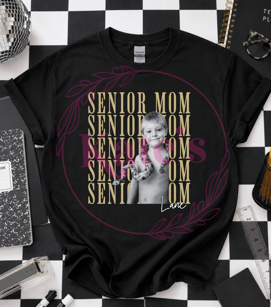 Senior Custom Picture + Name Shirt