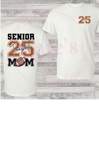 Custom Senior Football Mom Shirt